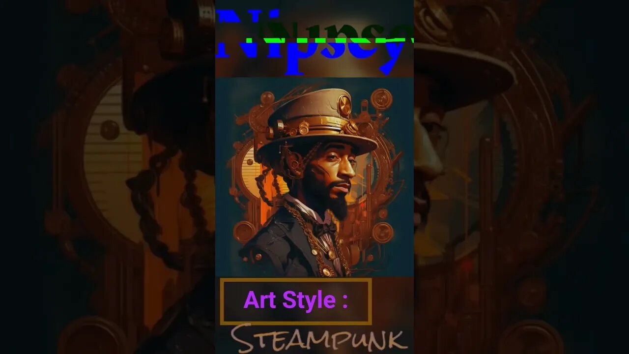 #nipseyhussle #midjourney #shorts #steampunk
