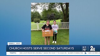 Serve second Saturdays