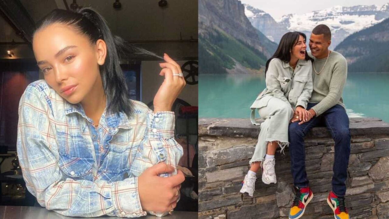 L'influenceuse Myriam Lemay annonce qu'elle est enceinte avec un gâteau original