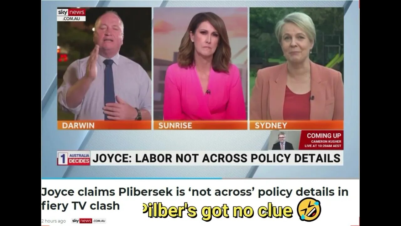🚨 BREAKING: Just like Albo - Pilbers has got no clue 🤣