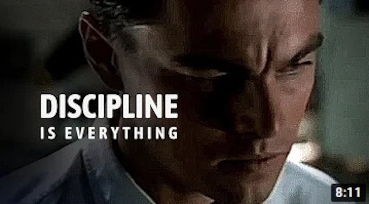 DISCIPLINE IS EVERYTHING - Best Motivational Video