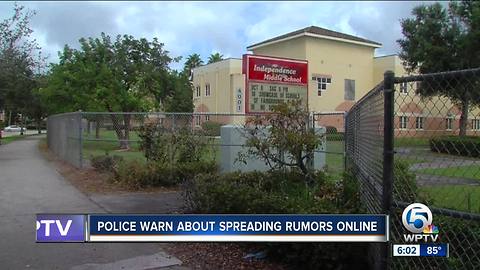 Palm Beach County school district says no threat at Jupiter school