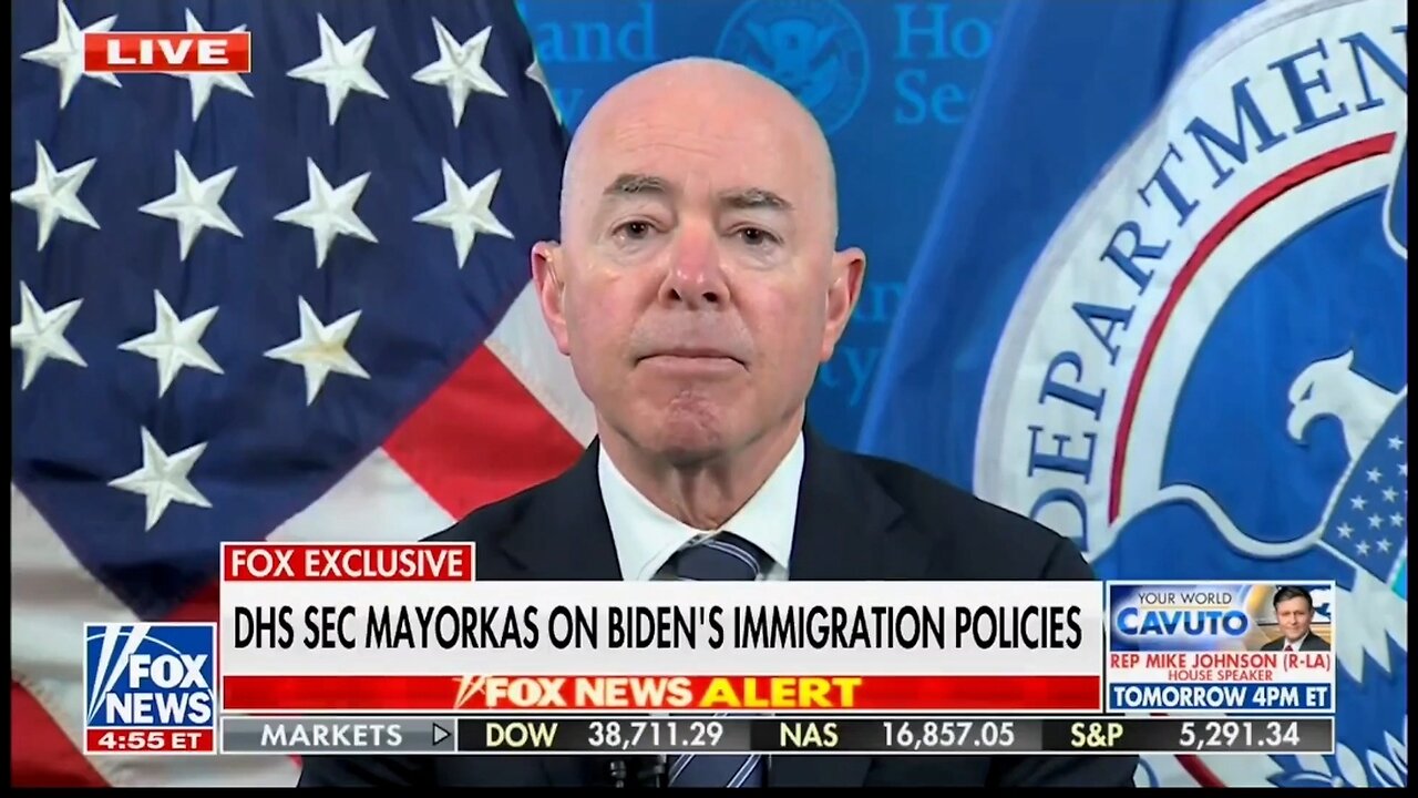 DHS Secretary Insists Drug Cartels Won't Take Advantage Of Biden's Children Loophole At The Border