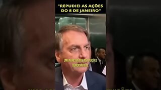 🚨Bolsonaro Repudia Manifestações Antidemocráticas🚨