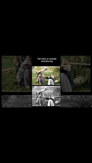 1900s Austria Remastered Documentary: Unique Blue Danube Colorized and upscaled by AI