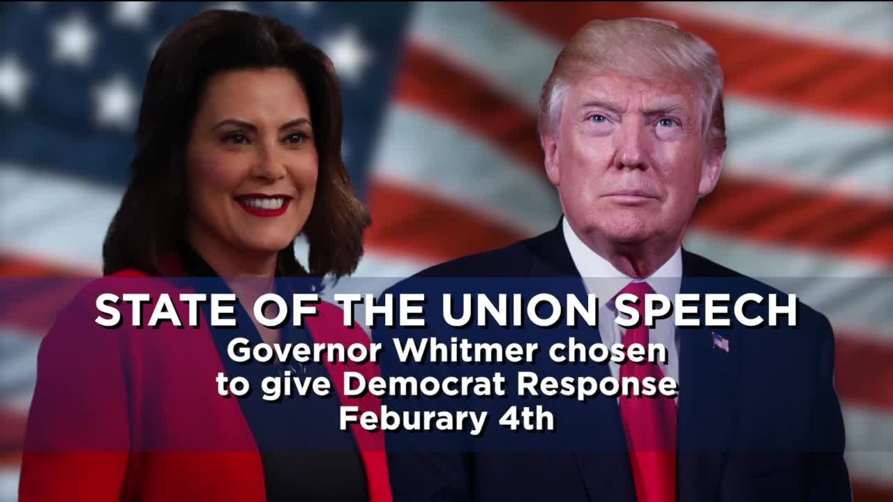 Gov. Gretchen Whitmer to deliver Democratic response to President Trump's SOTU