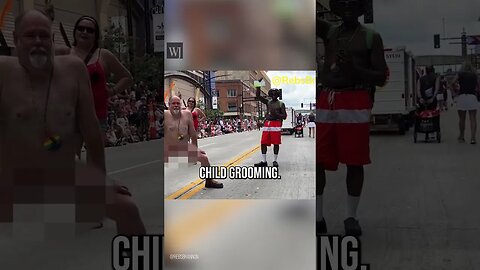 SHOCKING: Man at Pride Parade Dances in his Underwear... in Front of Kids