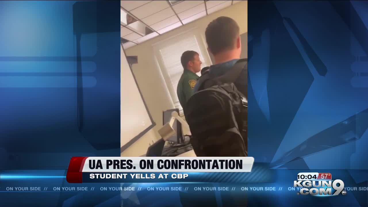 UA President on Immigration Status
