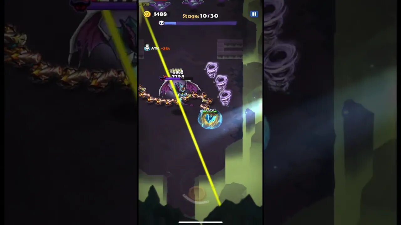 Defeating the BAT KING in SSSNAKER