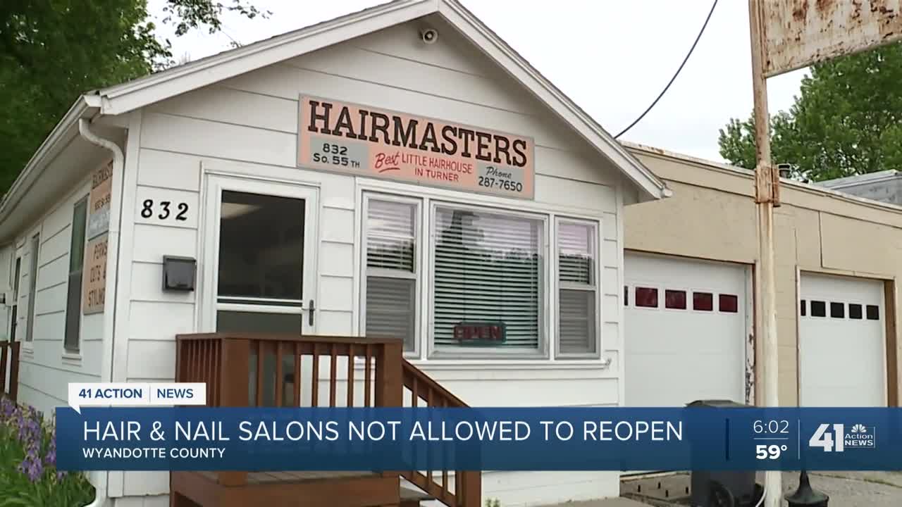 Salon owners in Wyandotte County anxious to reopen