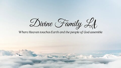 Sunday Worship Service 4-24-2022 // Divine Family LA