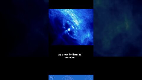 O impressionante registro do PULSAR na Nebulosa de Carangueijo