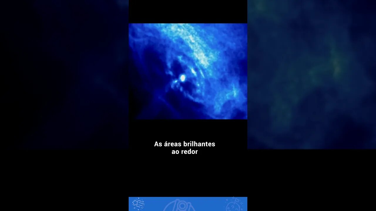 O impressionante registro do PULSAR na Nebulosa de Carangueijo