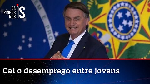 Apesar dos sabotadores, Bolsonaro consegue reduzir desemprego entre jovens no Brasil