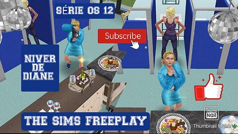 SÉRIE OS 12 CIENTISTAS 🥼 THE SIMS FREEPLAY APRESENTAÇÃO NIVER DE DIANE