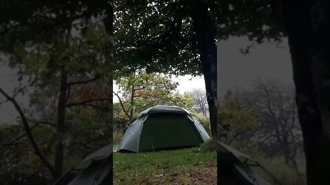 Naturehike cloudpeak 2 tent in the rain