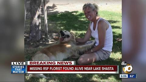 Missing flower shop owner found alive