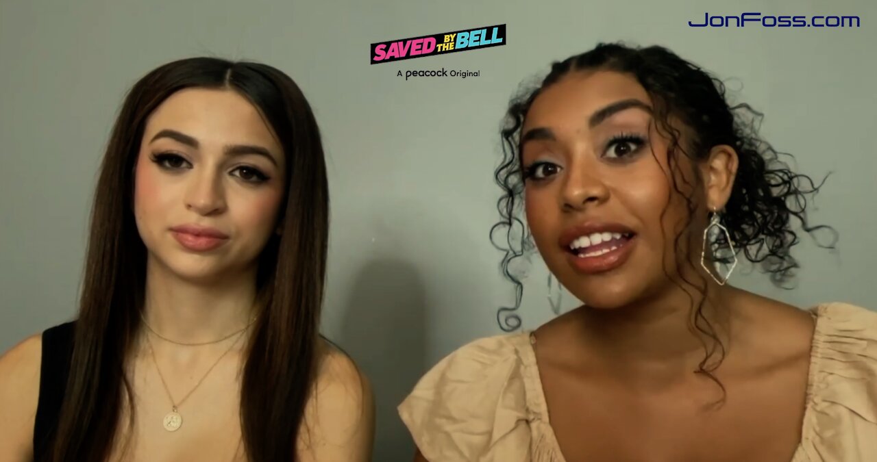 Josie Totah & Alycia Pascual-Pena talk about Dustin Diamond, Saved by the Bell Season 2