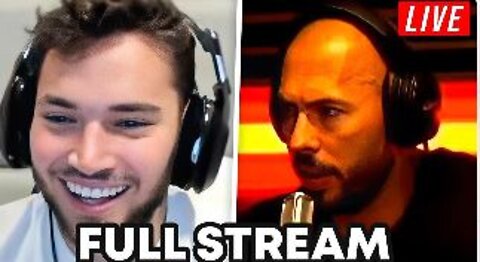 Adin Ross X Andrew Tate Full Stream with Guests!