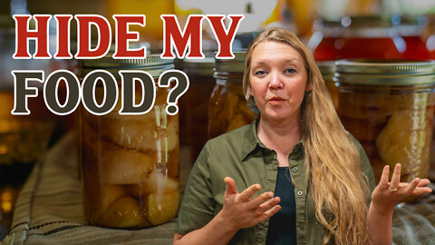 She Told me I should HIDE my Pantry...but I'm doing THIS instead!!