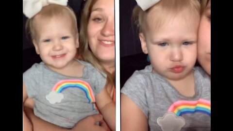 Brutally Honest Toddler Tells Mom She Doesn't Like Her Singing