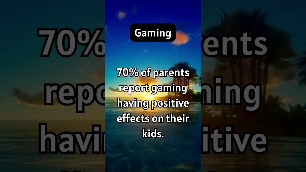Parents on Gaming: 70% 👍 vs 60% 😟?