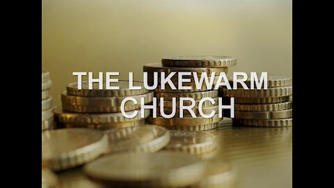 The Holy Ghost: If you are NOT filled with the Holy Ghost, you are a LUKEWARM Christian