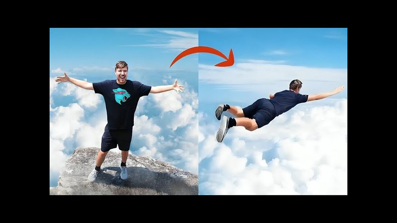 WTF - AI Brings MrBeast s Thumbnail to Life!