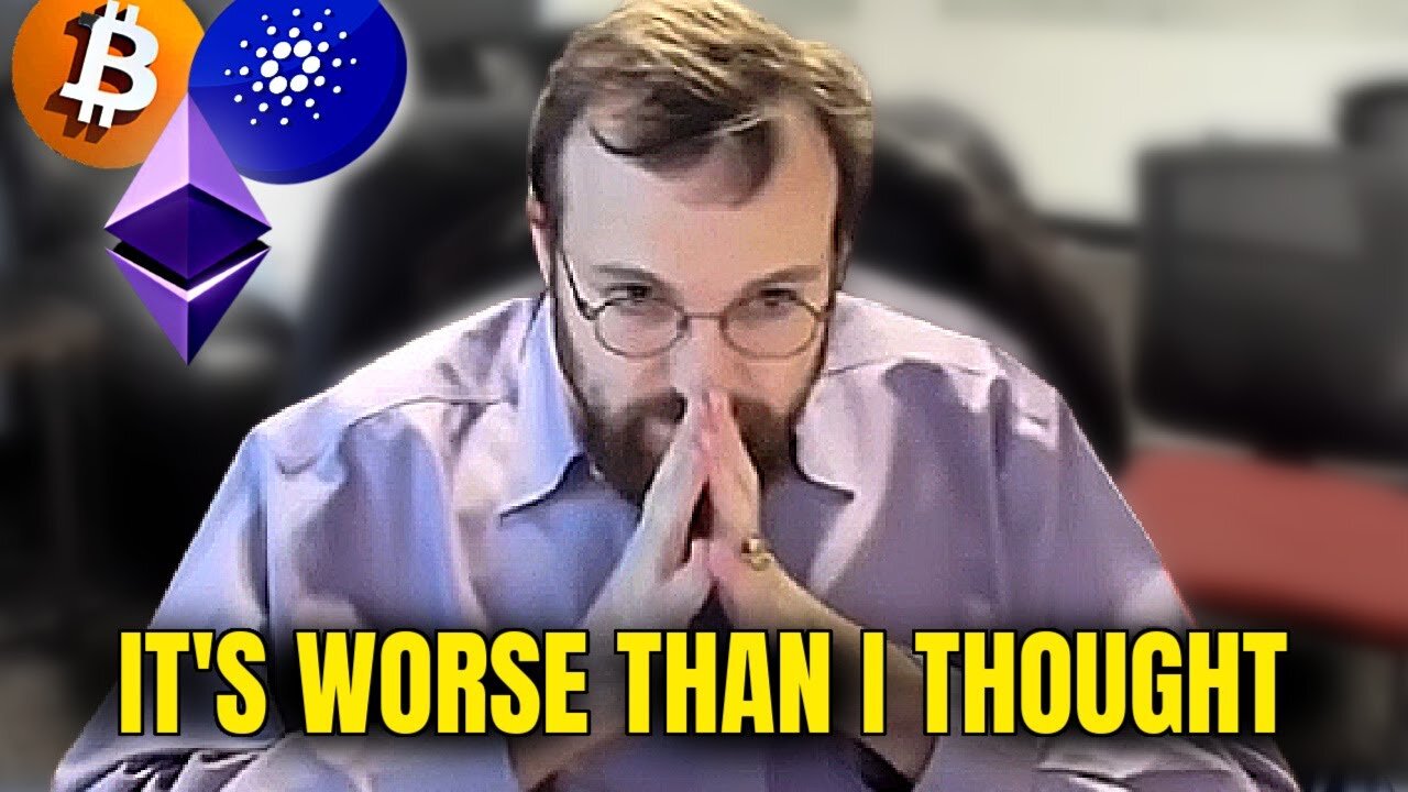'Some Will Never Recover...' - Charles Hoskinson Reacts To Crypto Market Crash