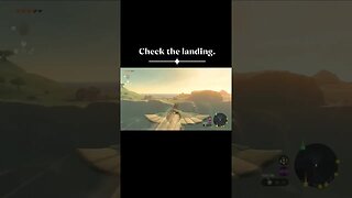#thelegendofzelda #tearsofthekingdom Link is a skilled pilot.