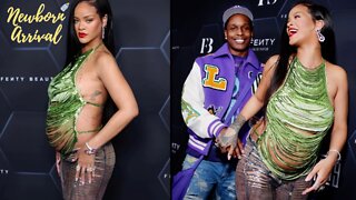 Rihanna & Her Preggo Glow Stepped Out With ASAP Rocky! 👶🏽