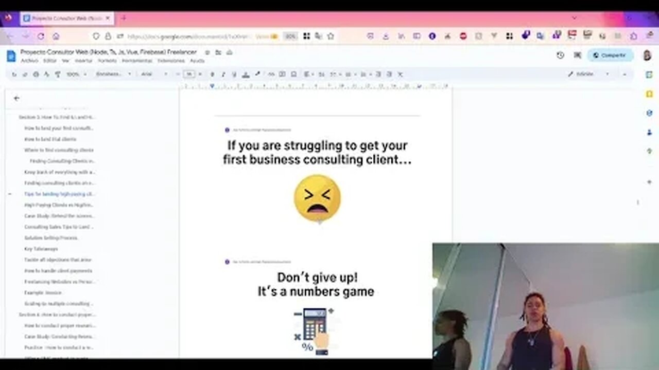 Focus on Execution for an Upwork Client & recap modules 1,2,3,4