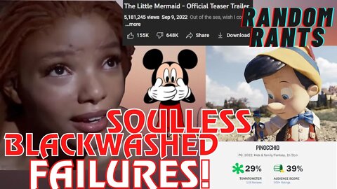 Random Rants: Disney's Cash-Grab Remakes Get DESTROYED By Critics And Fans!