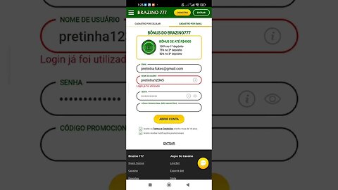 BRAZINO 777 COMO CADASTRAR E GANHAR BONUS DE ATÉ 4000 REAIS