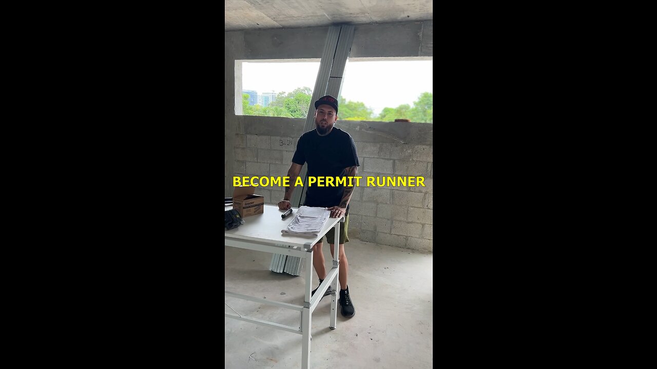 Make $7000 + as a permit runner