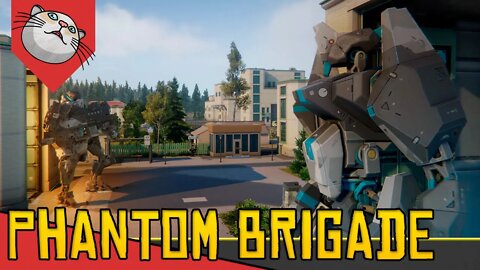 Evolução da Guerra com ROBÔS GIGANTES Militares! - Phantom Brigade [Gameplay Português PT-BR]
