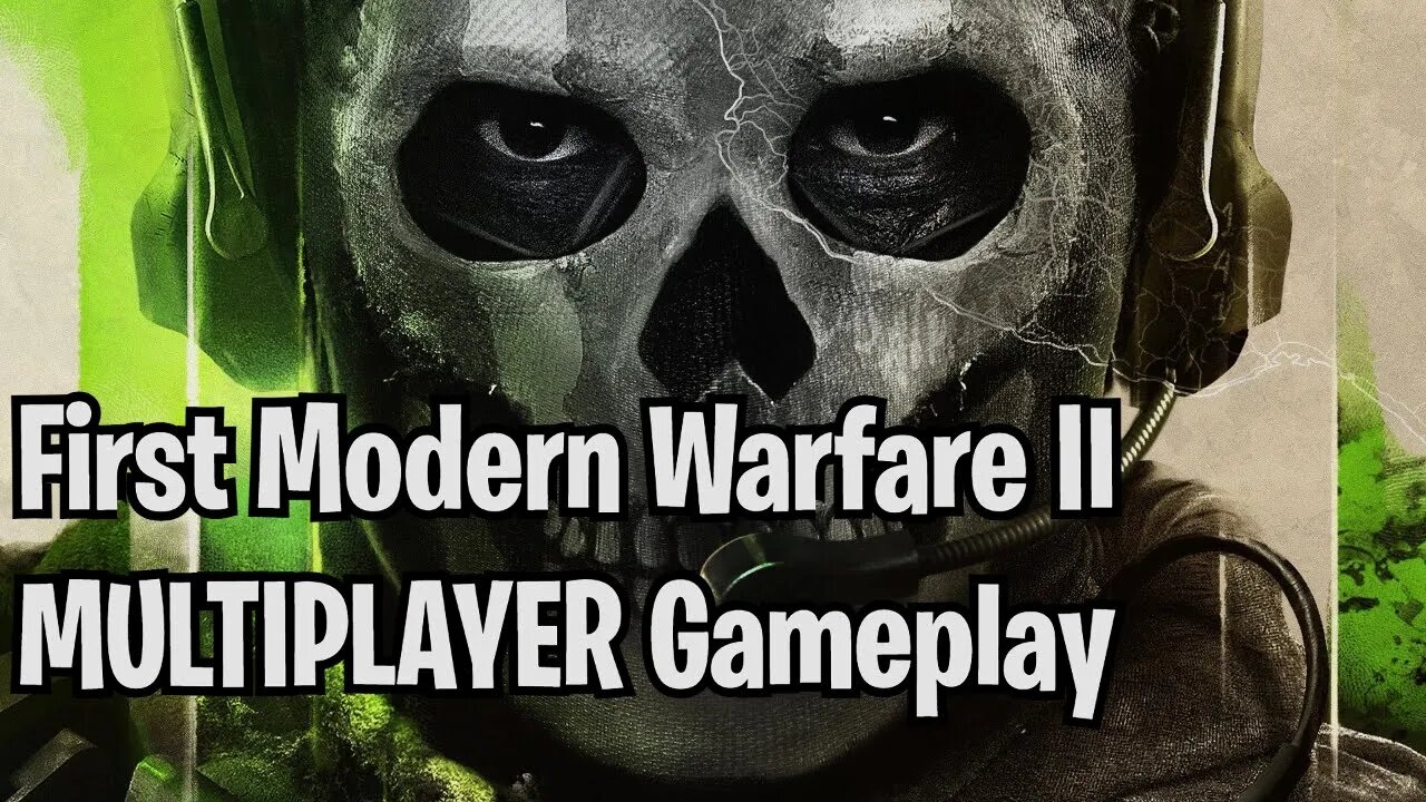 First Call of Duty: Modern Warfare II Multiplayer Gameplay (Playstation 5)