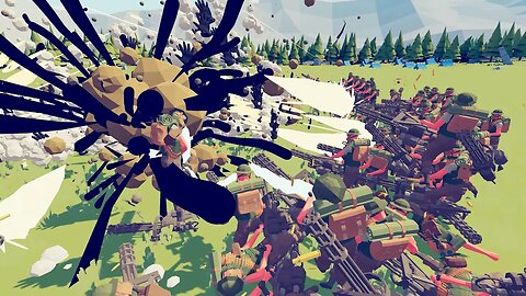 Beating the Unbeatable Dark Peasant -Totally Accurate Battle Simulator