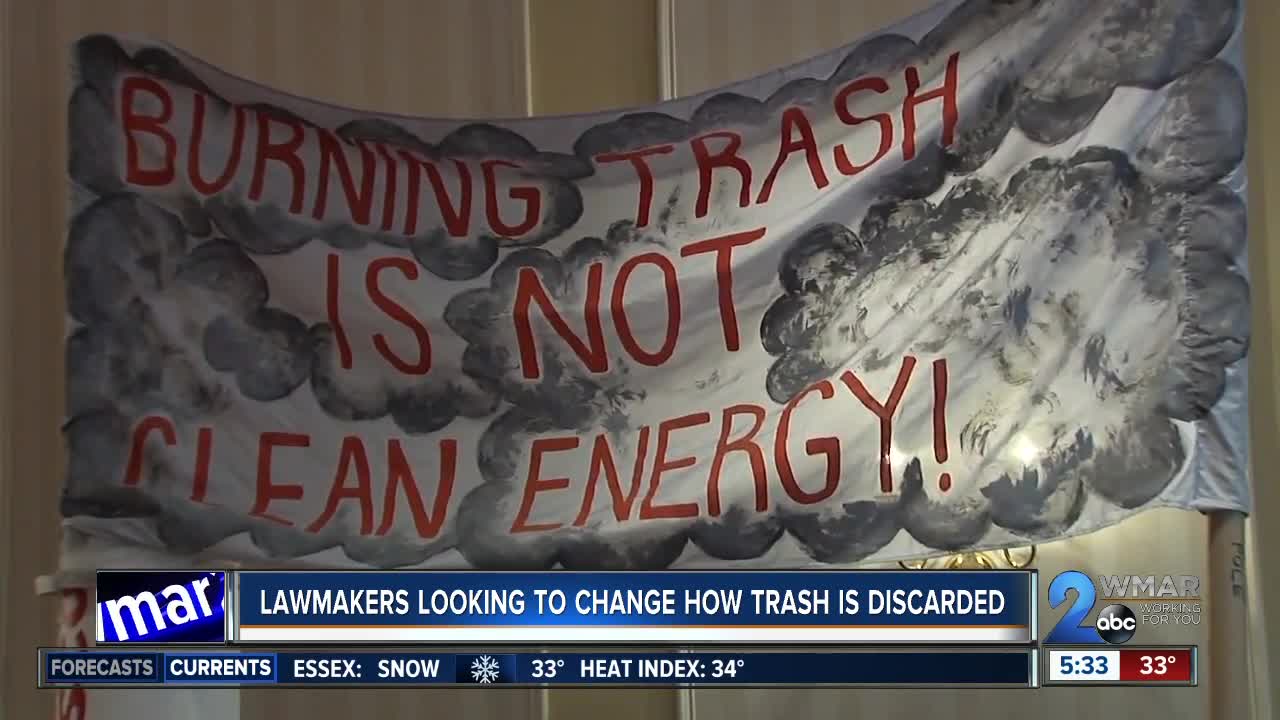 Lawmakers working to change Maryland's trash system