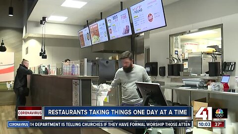 Restaurants take things one day at a time as social distancing is encouraged