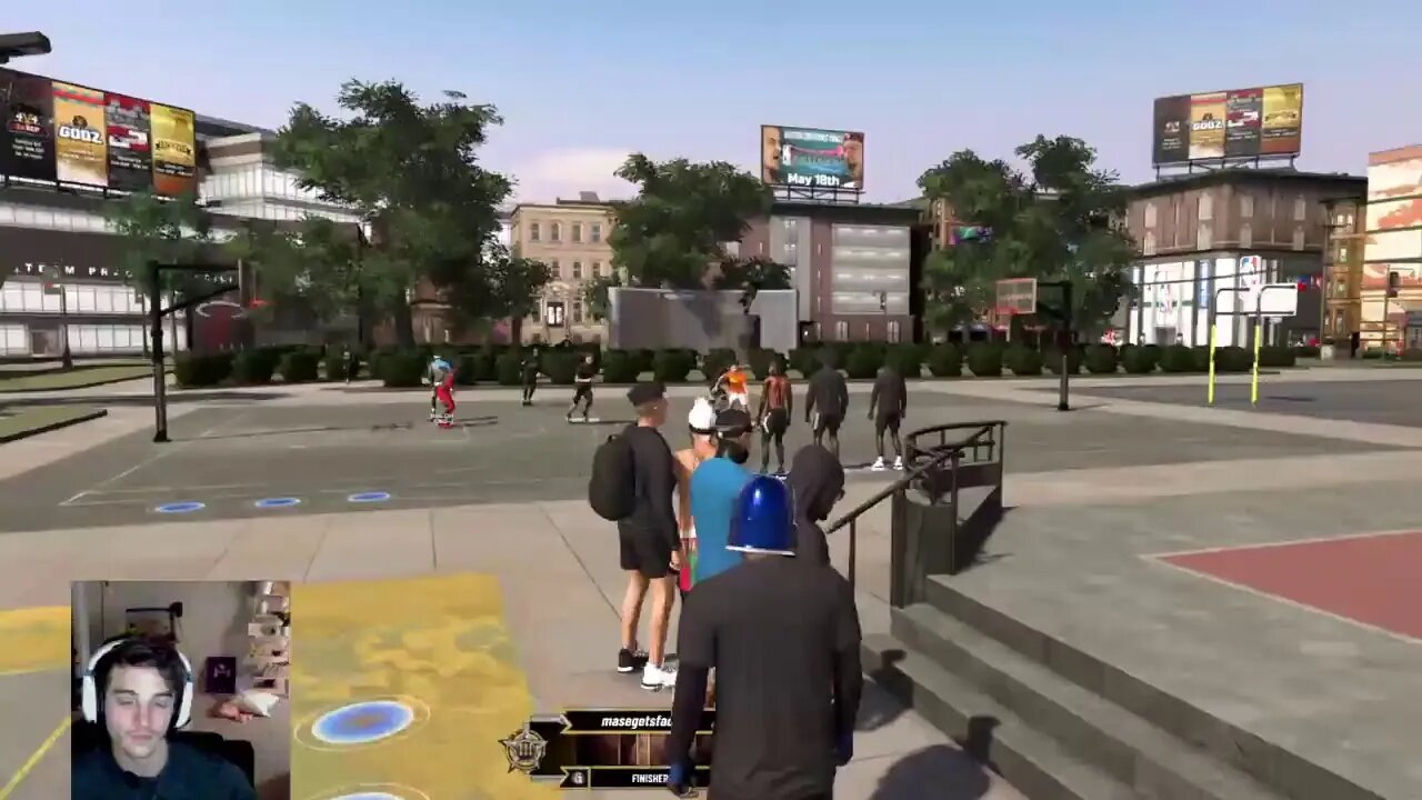 NBA2K20 KILLING WITH MY BRONNY JAMES BUILD