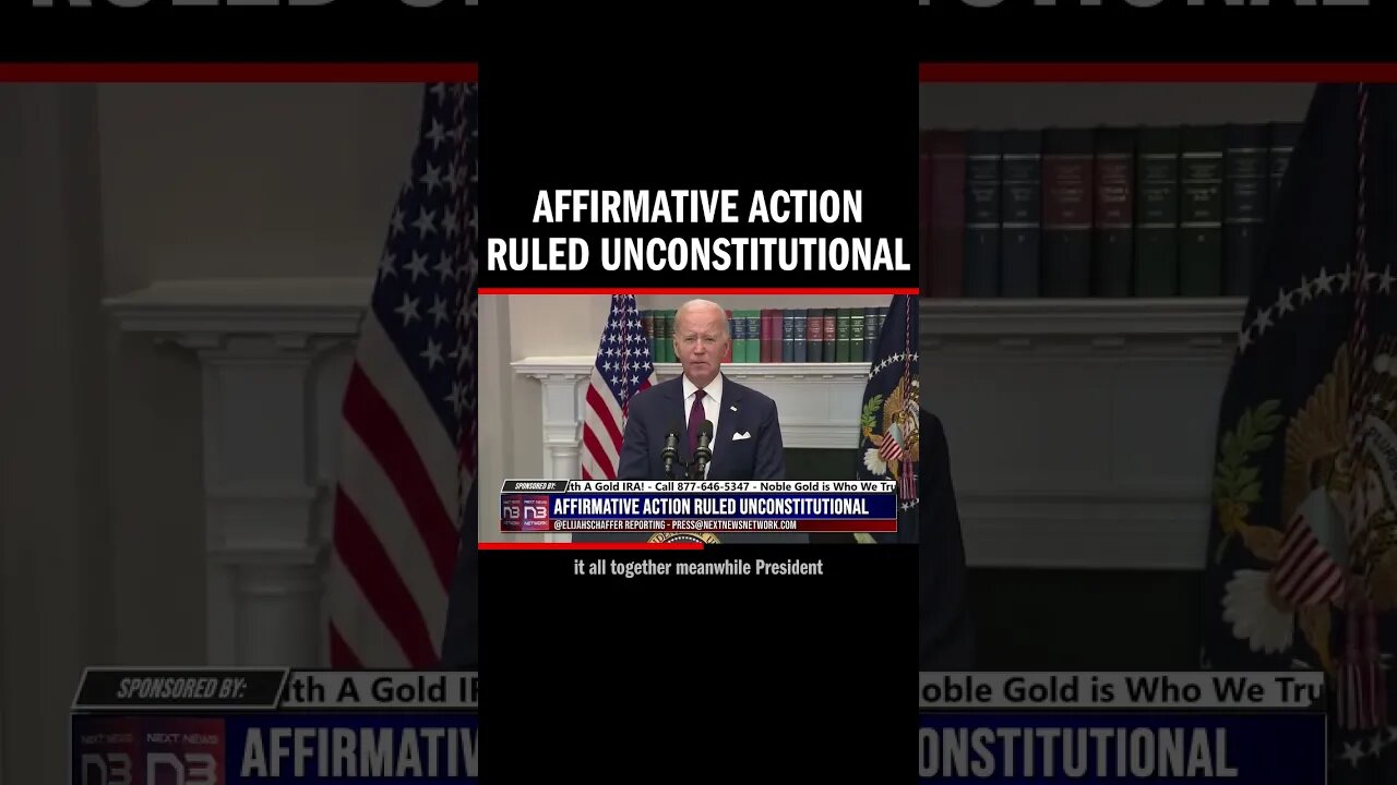 Affirmative Action Ruled Unconstitutional