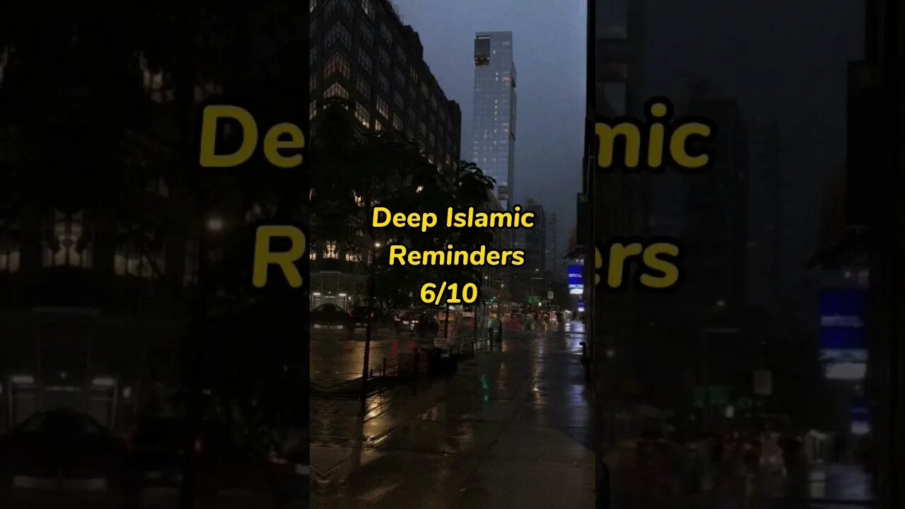 Deep islamic Reminder #islamicmotivation #youtubeshorts #shorts #viral