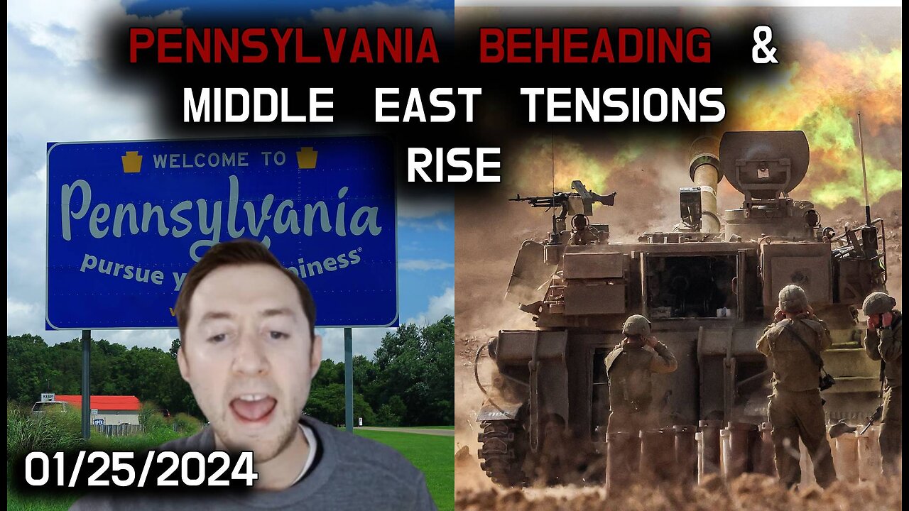 🌍🚨 Pennsylvania Incident & Rising Tensions in the Middle East 🚨🌍