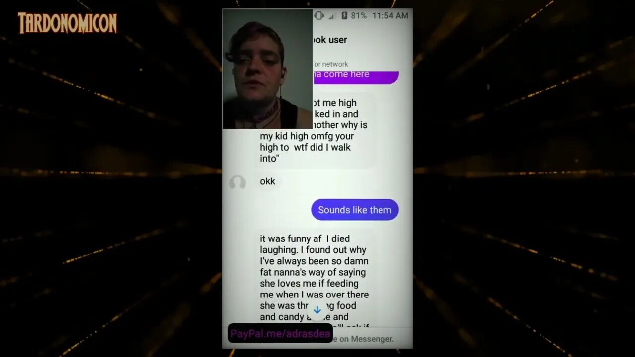 2022 01 30 6 so your theory is that I held a conversation with myself secretly for years