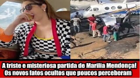 A triste e misteriosa partida de Marilia Mendonça! Os novos ocultos fatos que poucos perceberam