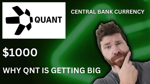 Quant Crypto "QNT" Big Growth To Come! Verdian Changing The Game!