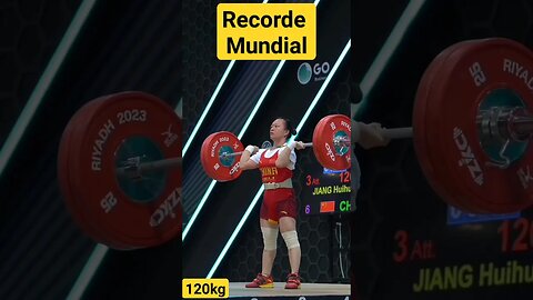 RECORDE MUNDIAL no Arremesso de 120kg de Huihua Jiang
