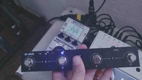 How to connect the Zoom MS-50G with the Cuvave/M-Vave Chocolate Midi Controller