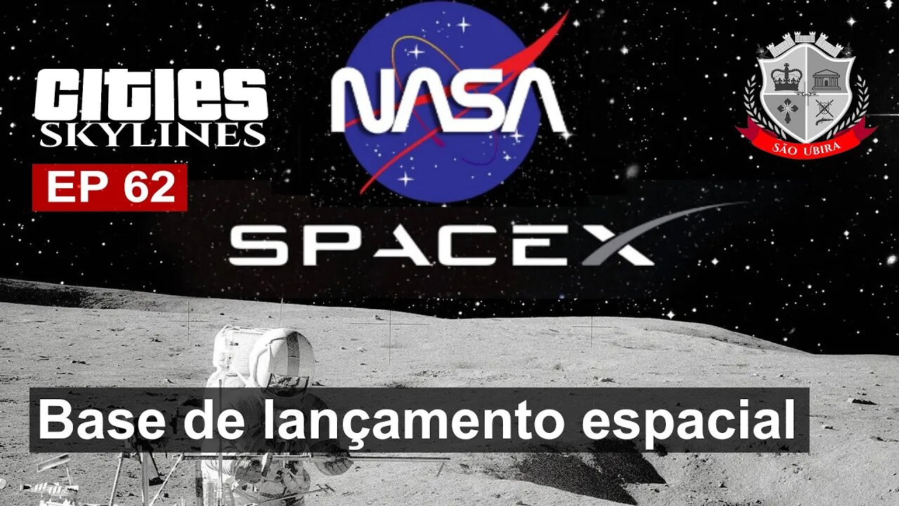 Cities: Skylines - Base de lançamento espacial!